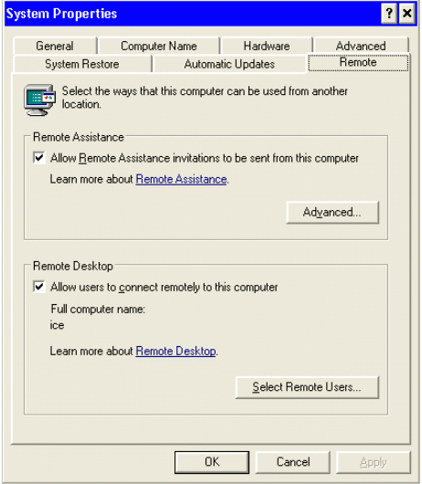 remote desktop connection client download windows xp