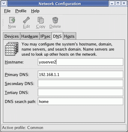 system-config-network